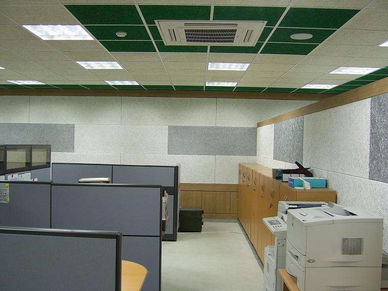 Open office acoustic panels