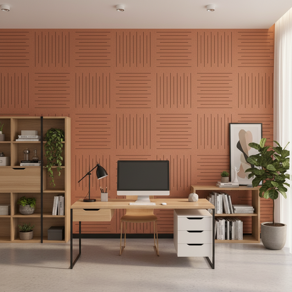 Grooved acoustic panels