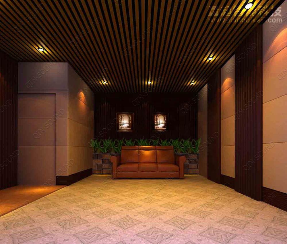 Home theater acoustic ceiling