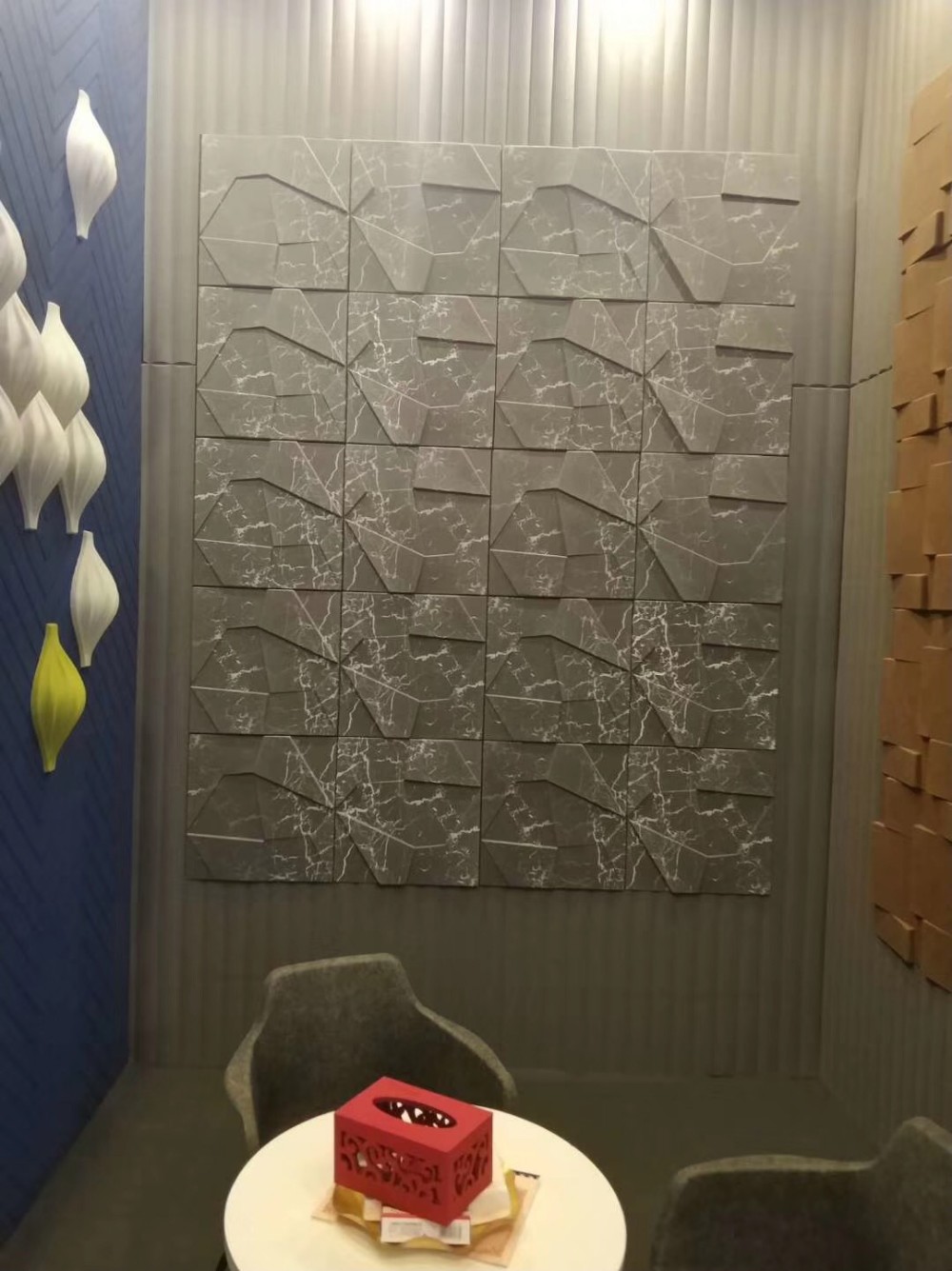 3D geometric acoustic panels