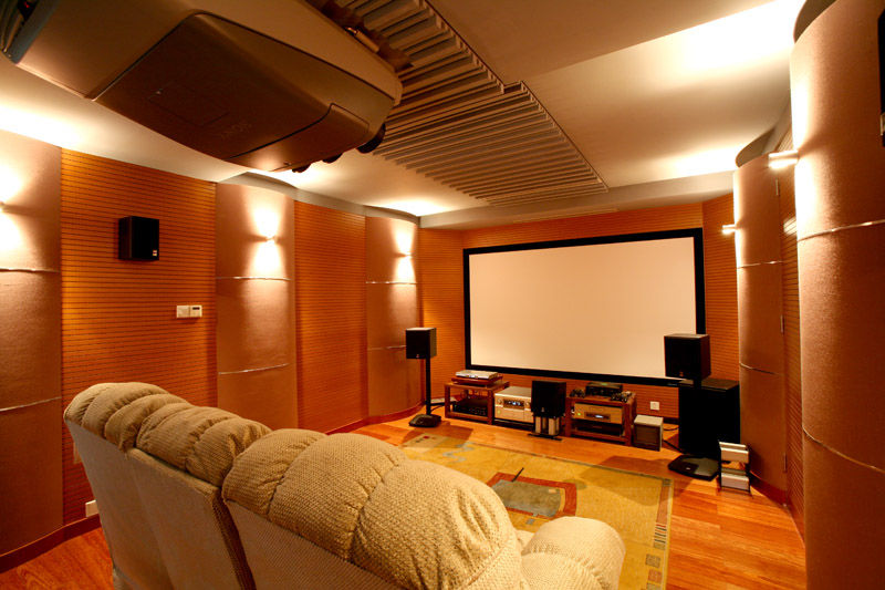 grooved acoustic panel