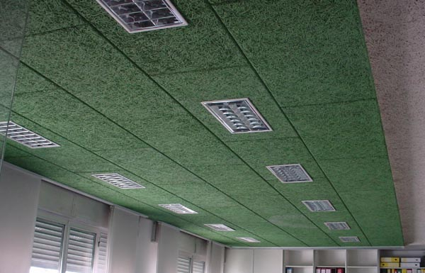 wood wool acoustic panel