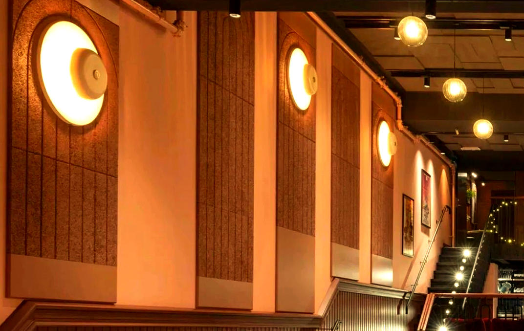 wood wool acoustic panel