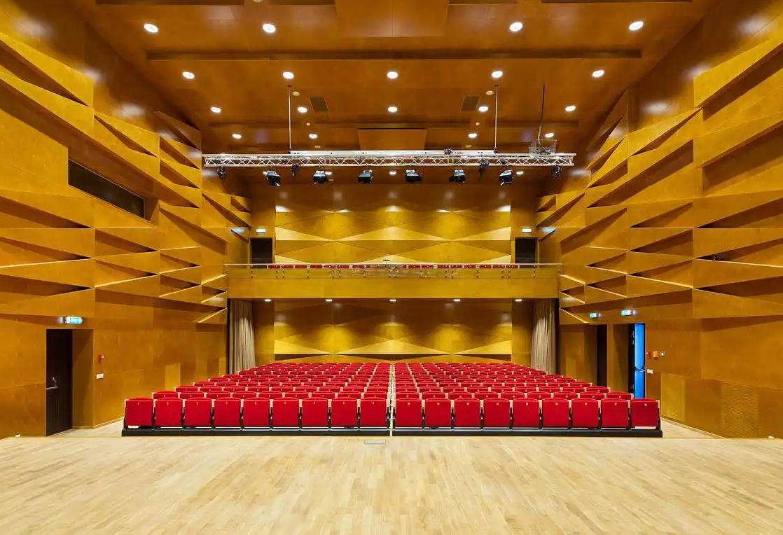 grooved acoustic panel