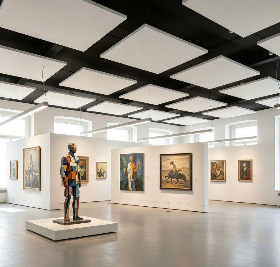 fiberglass acoustic ceiling