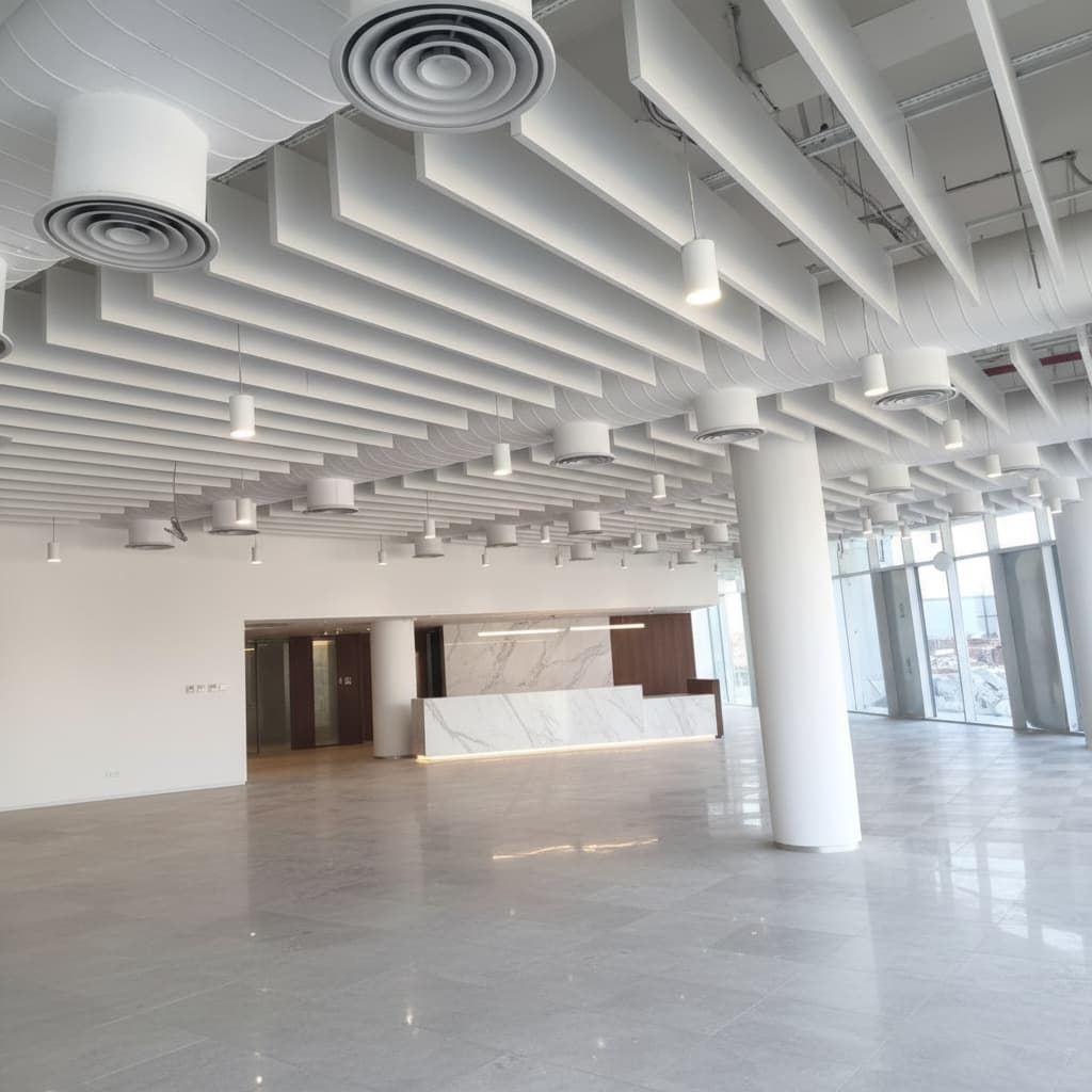 fiberglass acoustic ceiling