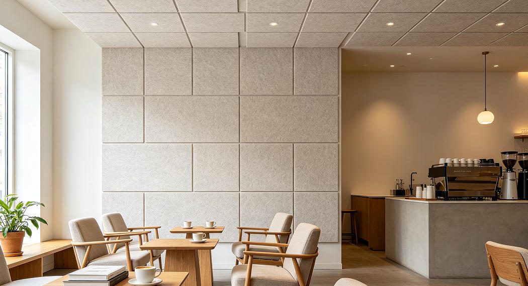 wood wool acoustic panel