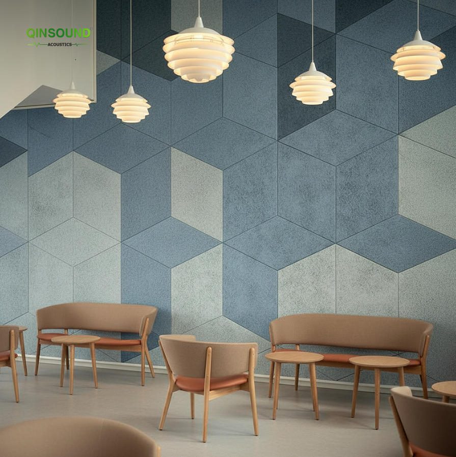 wood wool acoustic ceiling