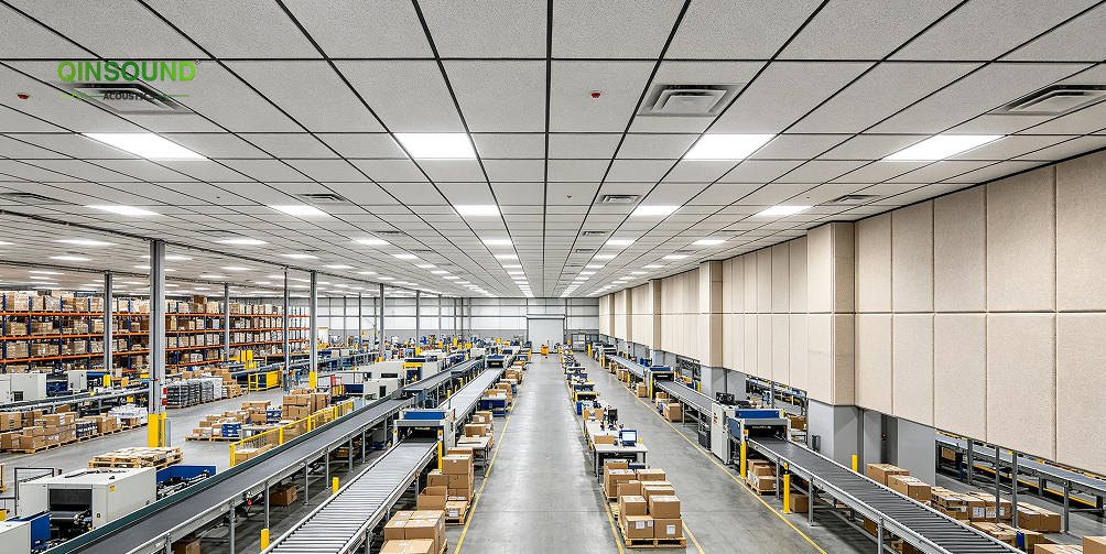e-commerce fulfillment center acoustics