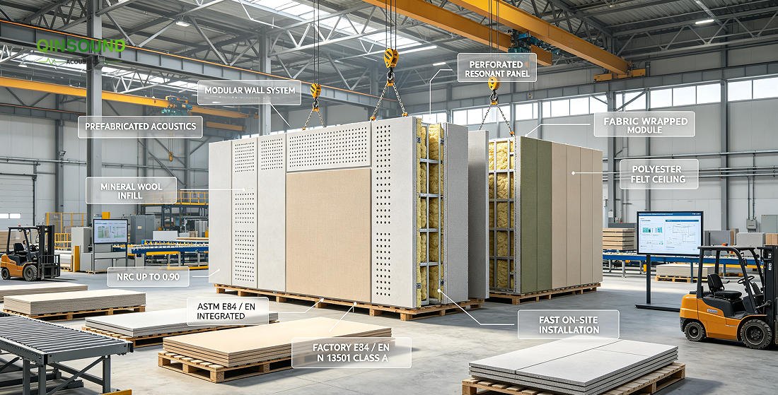 prefabricated building acoustics