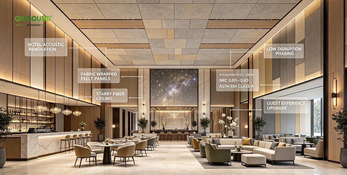 hotel acoustic renovation