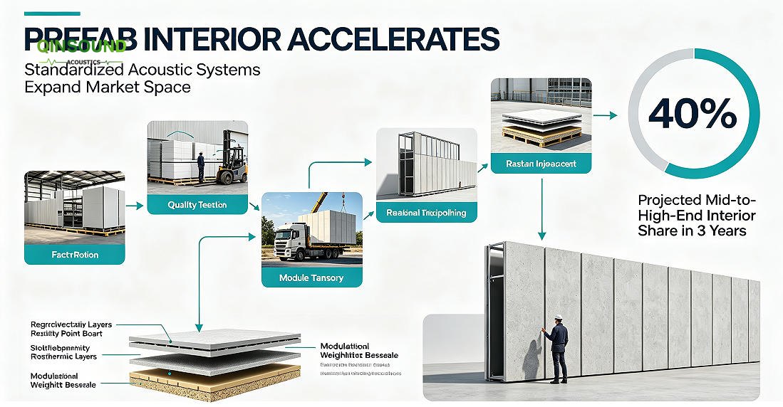 prefabricated acoustic wall panels