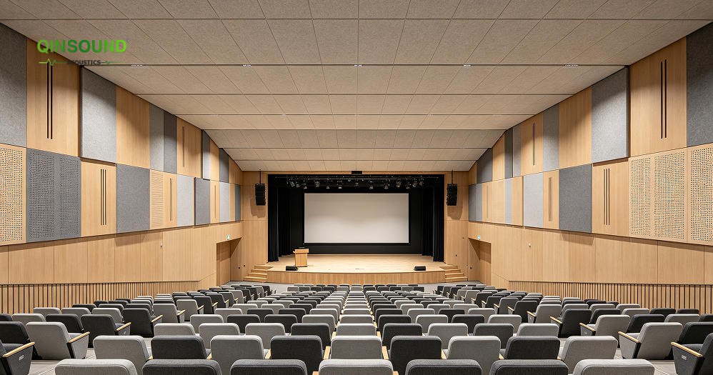 grooved perforated resonant acoustic system