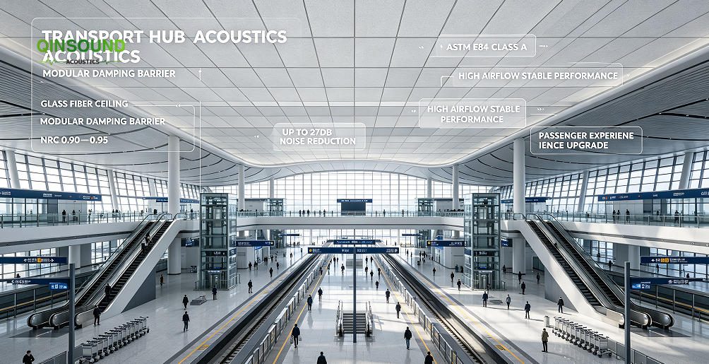 transportation hub noise control