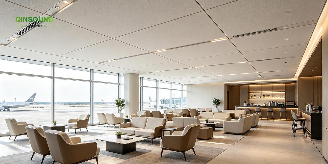 airport lounge acoustics