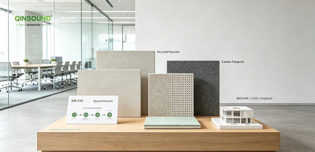 acoustic material carbon footprint