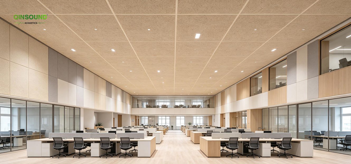 wood wool acoustic panels