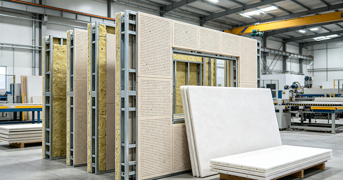 prefabricated building acoustics