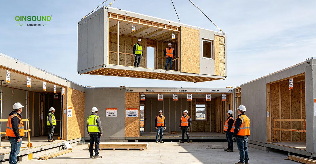 prefabricated building acoustics