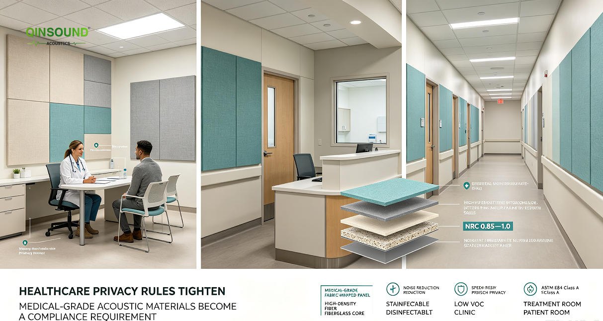 medical grade acoustic panels