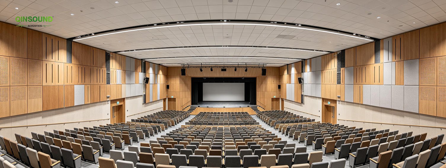 grooved perforated acoustic panels