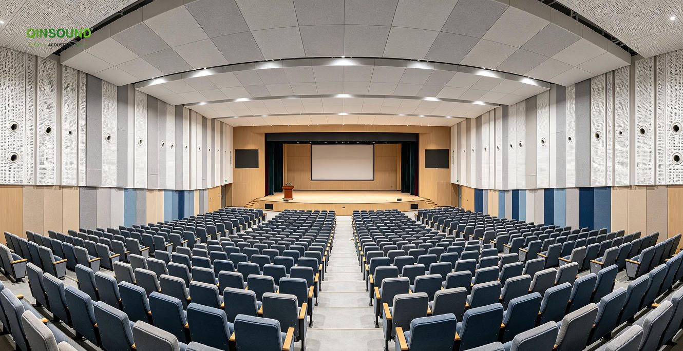 grooved perforated acoustic panels