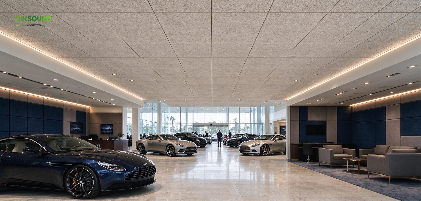 car showroom acoustics