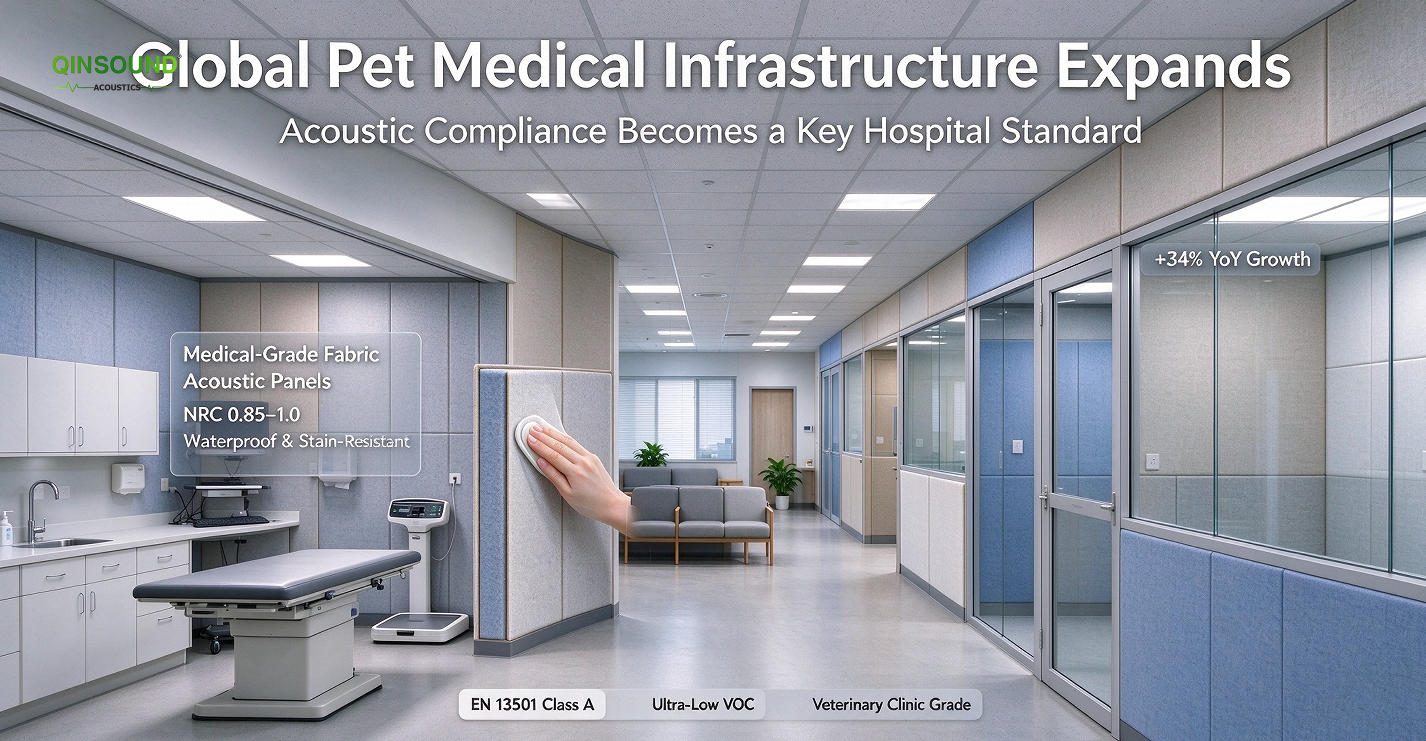 medical fabric acoustic panel