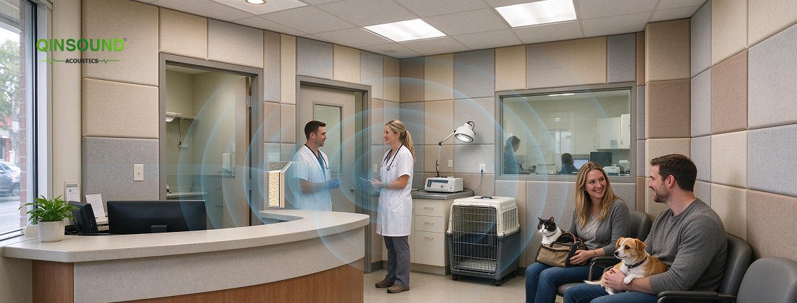 pet clinic acoustic upgrade