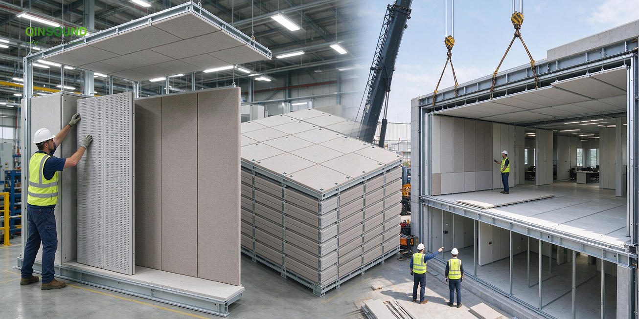 prefabricated building acoustics