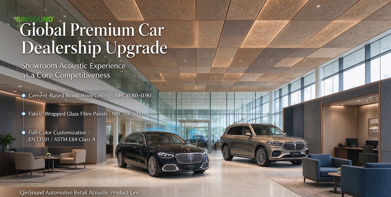 car showroom acoustics