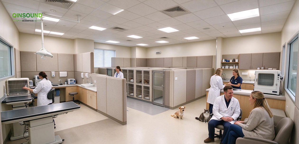 pet clinic acoustics