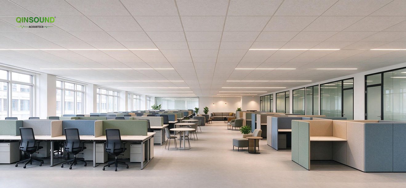 co-working office acoustics