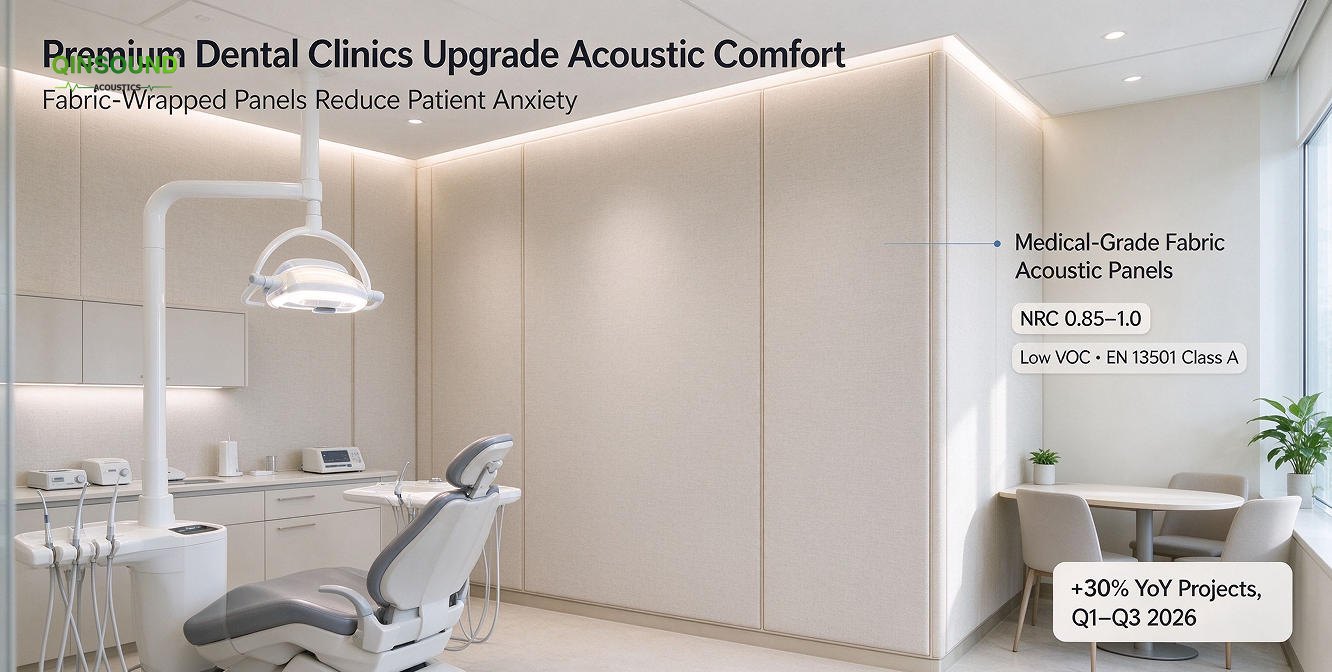 medical fabric acoustic panel